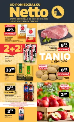 Netto gazetka - od 28/09/2026 do 03/10/2026